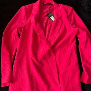 Long Pink Blazer